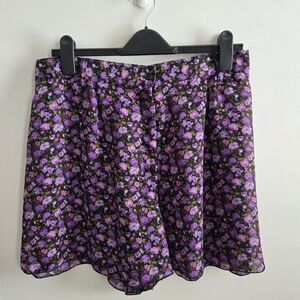 Urban Outfitters Urban Renewal Sheer Floral Shorts